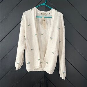 NEW NWT Fanm Mon Handknit Cardigan XS/S FANTASTIC